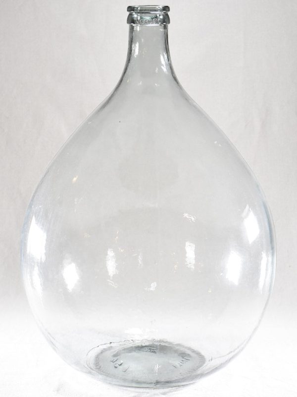 Very large Italian glass demijohn bottle - Ambrosio 26  Fashion