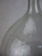 Antique French demijohn bottle with clear glass 19¾  on Sale