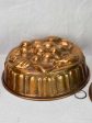 Collection of five late 18th   early 19th century copper cake molds Online Sale