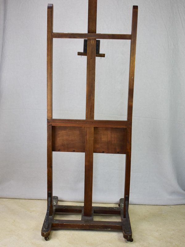 Late 19th   early 20th Century French easel - adjustable Fashion