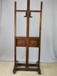 Late 19th   early 20th Century French easel - adjustable Fashion