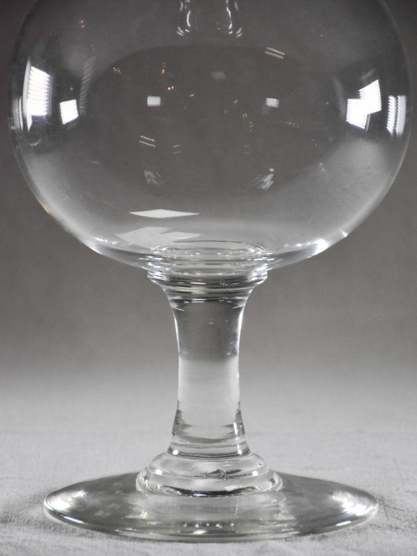 Antique French blown glass sangsue with lip 11¾  Hot on Sale