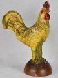 Early 20th-century French rooster - terracotta 13½  Cheap