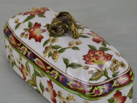 Pretty French vintage container   jewelry box For Discount