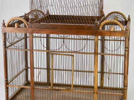 Very large antique French birdcage 39½  Online now