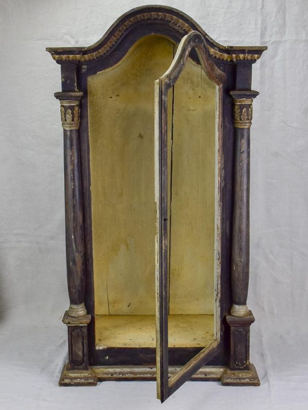 19th Century French display vitrine from a chapel 39½  Online