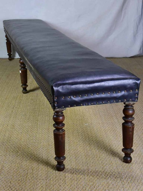 Long Napoleon III French bench seat from a bistro 110¼  Fashion