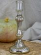 19th Century mercury glass candlestick Supply