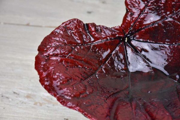 Artisan made leaf bowl For Cheap