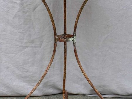 Petite antique French garden table - round Fashion