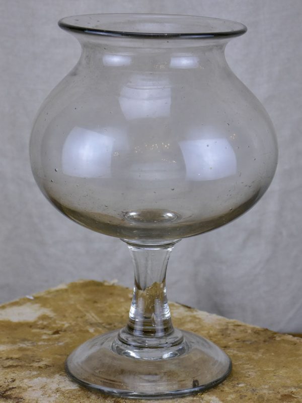 Antique French sangsue apothecary jar For Discount