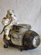 Early 20th Century French Michelin man air compressor Cheap