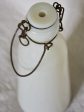 Antique French opaline milk glass milk bottle Online