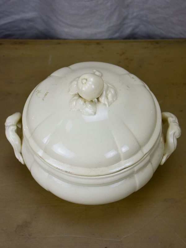 19th Century Digoin soup tureen - cream Online