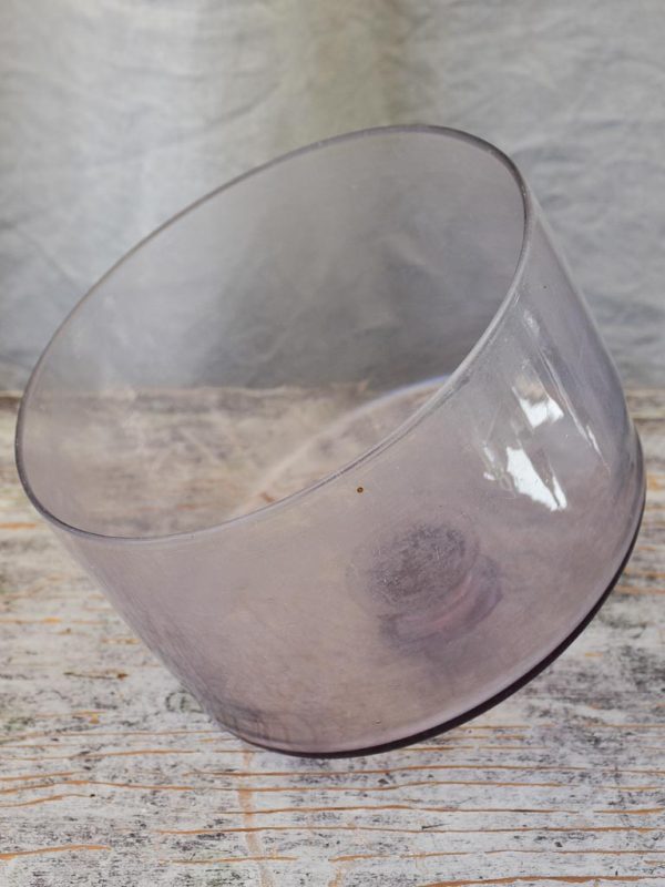 Hand-Blown Purple Glass Patisserie Globe Cloche Online Sale