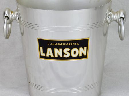 Vintage French Lanson Champagne bucket 8  Sale