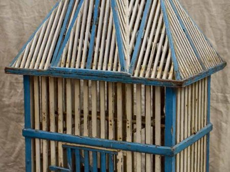 Large architectural antique French birdcage Discount