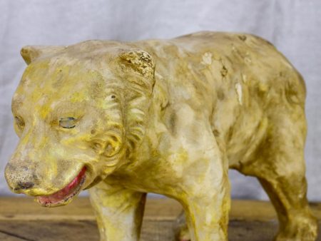 Antique French paper mache polar bear Sale