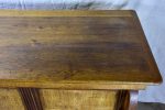 Antique French oak pharmacy counter on Sale