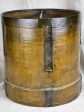 Late 19th Century grain measuring bucket - wooden For Discount