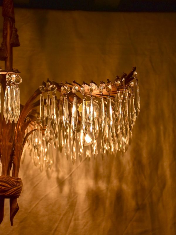 An antique palm chandelier - style Josef Hoffmann For Discount