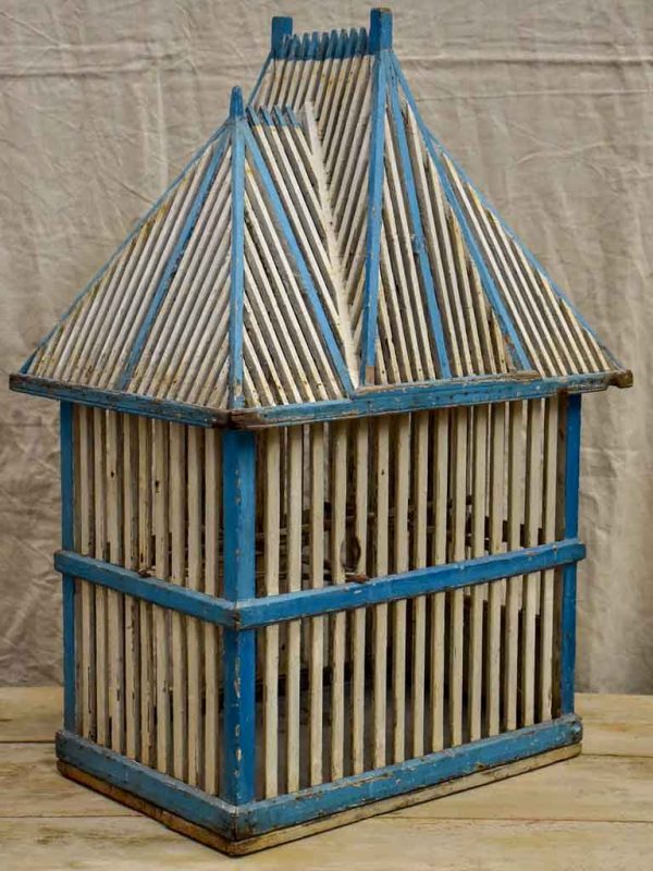 Large architectural antique French birdcage Discount