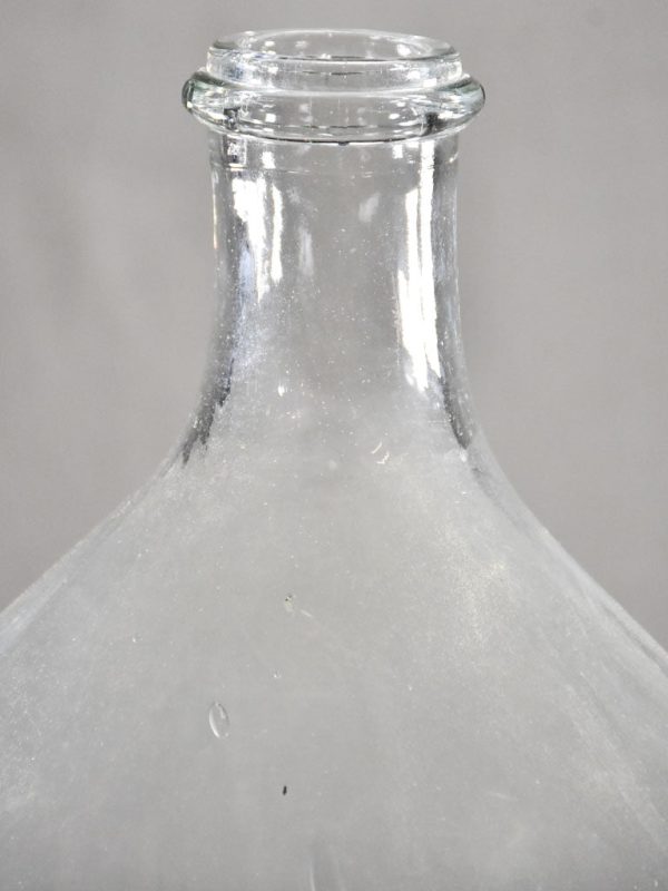 Large antique glass demijohn bottle 20¾  Online