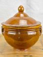 Antique French soup tureen with brown glaze For Discount