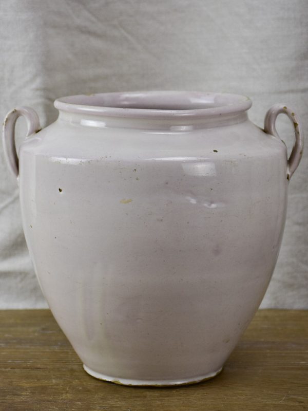 Antique French pot - white 8¼  Hot on Sale