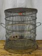 Antique French round birdcage Fashion