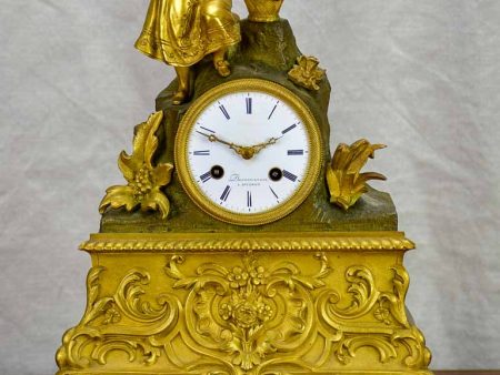 Louis XVI bronze mantle clock Online