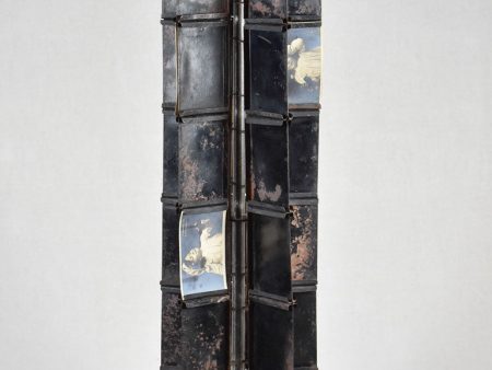 Antique French post card display stand - black 38½  For Sale