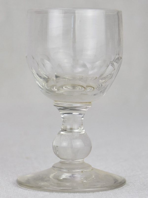 Lot of 16 blown glass digestif glasses from the early 20th century Cheap