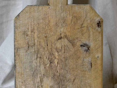 Antique French cutting board with chamfered corners 15¾  x 9½  Supply