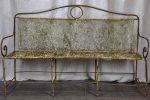 Late 19th Century French garden bench seat Online Hot Sale