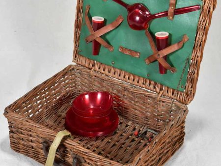 Antique English picnic basket Sale