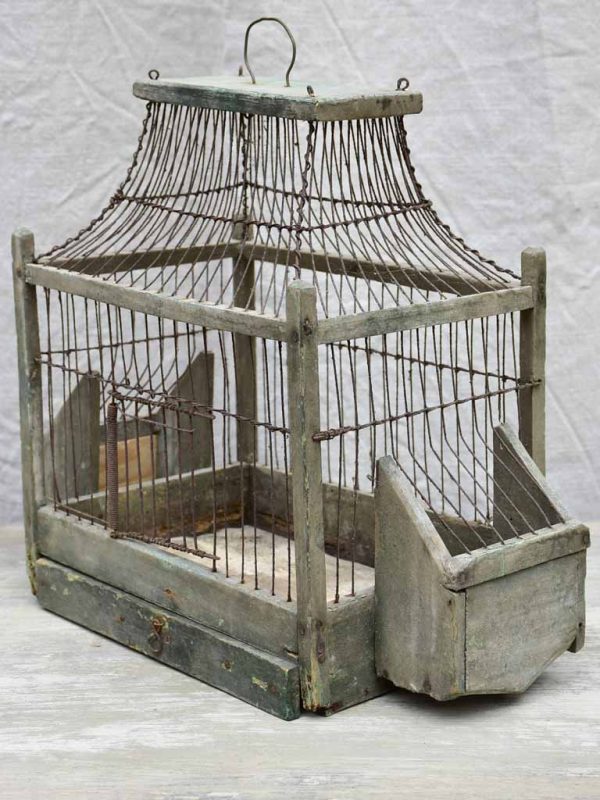 Small antique French birdcage For Discount