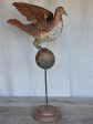 Antique French lightning rod pigeon on Sale