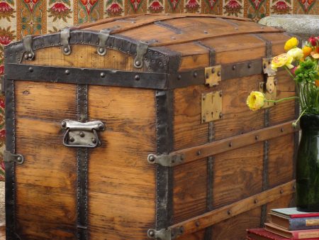 19th century French chariot chest Online Hot Sale