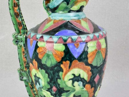 1940 s ceramic pitcher from Cannes For Sale