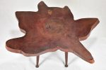 1950 s Brutalist coffee table - large tree trunk table top 38¼  Online