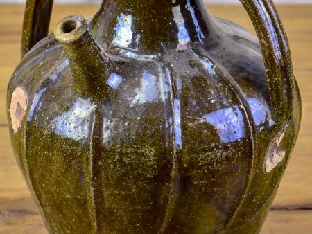 19th Century water flagon from the Auvergne -  Buire  on Sale