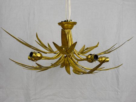 Maison Charles vintage chandelier - foliage For Cheap