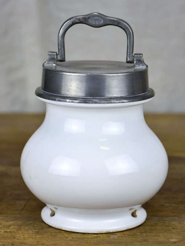 Antique French pot à bouillion - soup carrier Online