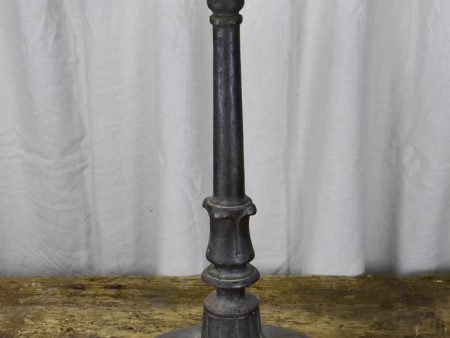 19th Century French marble and cast iron bistro table - round Supply