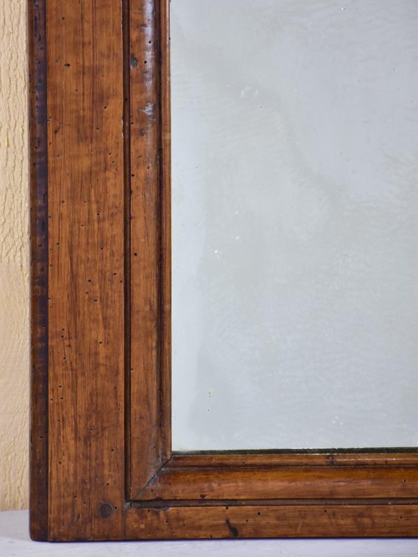 Small Louis XV style walnut mirror from the 19th century 20¾  x 26  Online