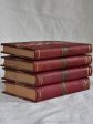 Four antique French leather bound books Online Hot Sale