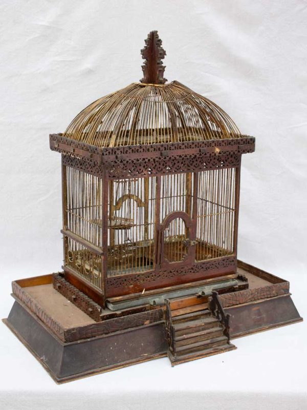 Grand French birdcage from the 19th century Cheap