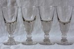 Four late 19th Century French absinthe glasses Sale