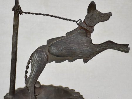 1930 s French ashtray - dog on a chain Discount